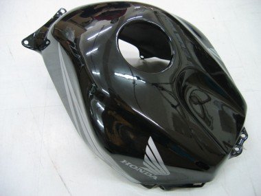 2005-2006 Glossy Black Grey Flame Honda CBR600RR Motorcycle Fairings