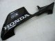 2005-2006 Glossy Black Grey Flame Honda CBR600RR Motorcycle Fairings