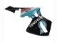 2005-2006 Light Blue Black 35 Honda CBR600RR Motorcycle Fairings