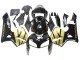 2005-2006 Black Gold Honda CBR600RR Motorcycle Fairing