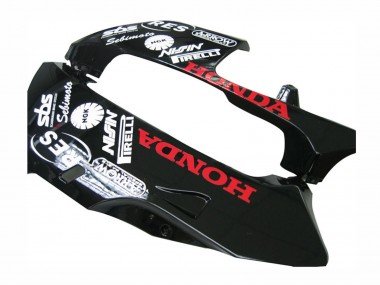 2005-2006 Green White Black hannspree 52 Honda CBR600RR Motorcycle Fairings