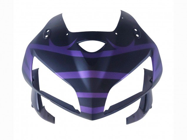 2005-2006 Matte Black Purple Honda CBR600RR Motorcycle Fairings