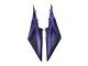 2005-2006 Matte Black Purple Honda CBR600RR Motorcycle Fairings