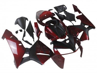 2005-2006 Red Black Honda CBR600RR Motorcycle Fairings