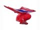 2005-2006 Red Blue Black Honda CBR600RR Motorcycle Fairings