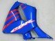 2005-2006 Red Blue Silver Honda CBR600RR Motorcycle Fairings