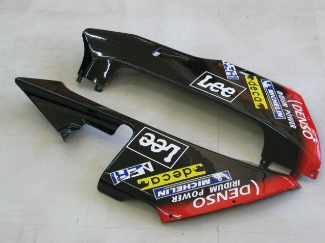 2005-2006 Red White Blue DENSO Honda CBR600RR Motorcycle Fairings