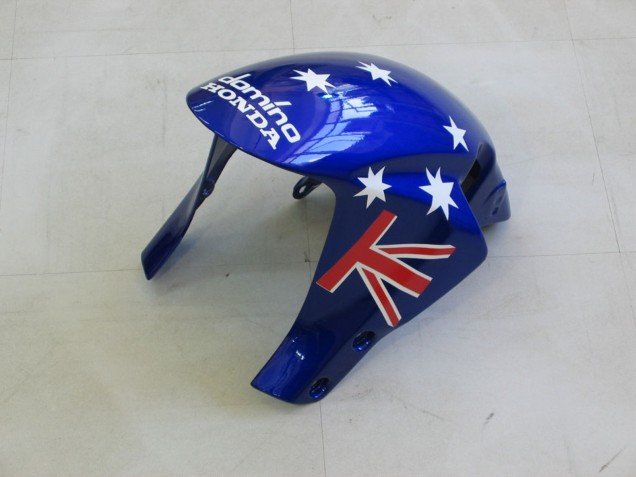2005-2006 Red White Blue DENSO Honda CBR600RR Motorcycle Fairings