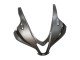 2007-2008 Silver Glossy Black Honda CBR600RR Motorcycle Fairing