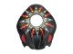 2007-2008 Matte Black Orange Red Rossi Repsol 46 Honda CBR600RR Motorcycle Fairings