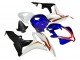 2007-2008 White Blue Red Glossy Black Honda CBR600RR Motorcycle Fairings