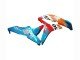 2007-2008 Orange White Red Blue Repsol Honda CBR600RR Motorcycle Fairings