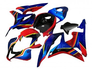 2007-2008 Blue Red Yellow Glossy Black Honda CBR600RR Motorcycle Fairings