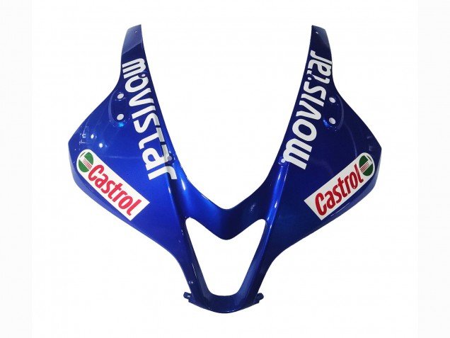 2007-2008 Blue Green MoviStar Castrol Honda CBR600RR Motorcycle Fairings