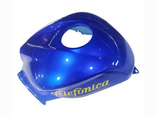 2007-2008 Blue Green MoviStar Castrol Honda CBR600RR Motorcycle Fairings