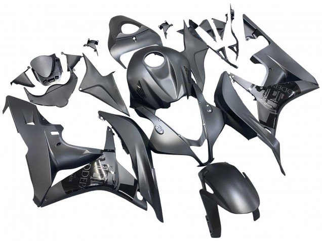 2007-2008 Matte Grey Honda CBR600RR Motorcycle Fairings