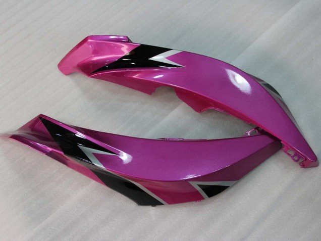 2007-2008 Pink Glossy Black Racing Honda CBR600RR Motorcycle Fairings