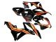 2007-2008 Red Gold Glossy Black Honda CBR600RR Motorcycle Fairings