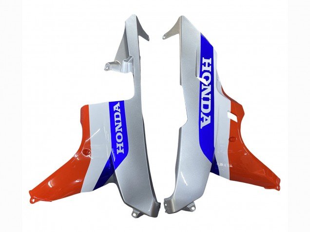 2007-2008 Silver Blue Red HRC Honda CBR600RR Motorcycle Fairings