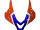 2007-2008 Silver Blue Red HRC Honda CBR600RR Motorcycle Fairings