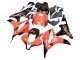 2007-2008 Orange Glossy Black Repsol Honda CBR600RR Motorcycle Fairings