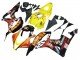 2007-2008 Yellow Orange Glossy Black Rossi Repsol Honda CBR600RR Motorcycle Fairings