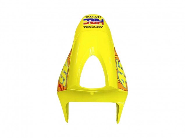 2007-2008 Yellow Orange Glossy Black Rossi Repsol Honda CBR600RR Motorcycle Fairings