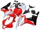 2007-2008 White Red Glossy Black Honda CBR600RR Motorcycle Fairing