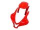 2007-2008 White Red Glossy Black Honda CBR600RR Motorcycle Fairing