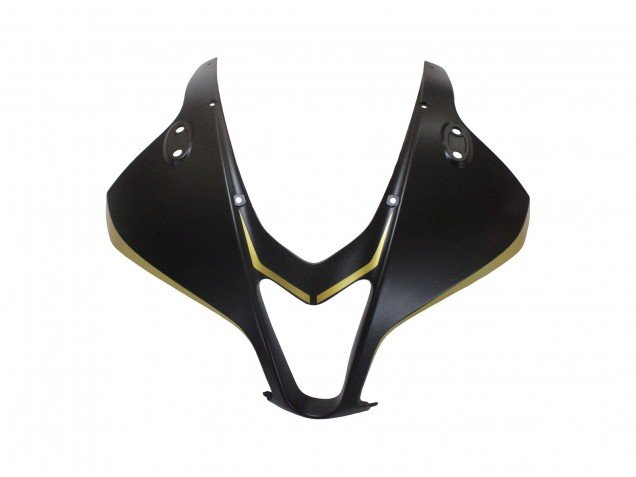 2009-2012 Matte Black Gold Honda CBR600RR Motorcycle Fairings