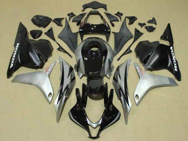 2009-2012 Black Grey Honda CBR600RR Motorcycle Fairings