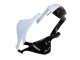 2009-2012 White Cherry Blossom Glossy Black Honda CBR600RR Motorcycle Fairings
