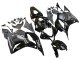 2009-2012 Glossy Black Matte Black Honda CBR600RR Motorcycle Fairings