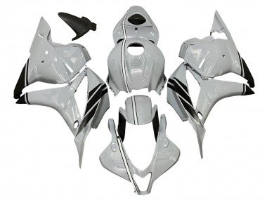 2009-2012 Glossy Grey Black Honda CBR600RR Motorcycle Fairings