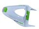 2009-2012 White Green Glossy Black Hannspree Honda CBR600RR Motorcycle Fairings