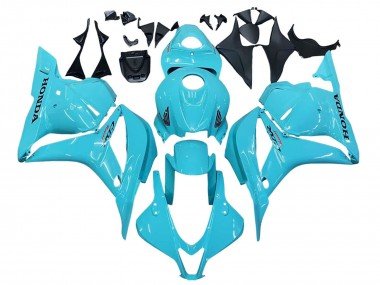 2009-2012 Light Blue Racing Honda CBR600RR Motorcycle Fairings