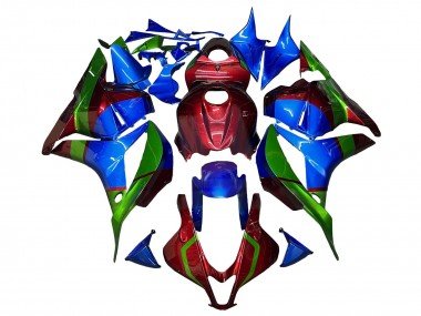 2009-2012 Blue Red Green Honda CBR600RR Motorcycle Fairings