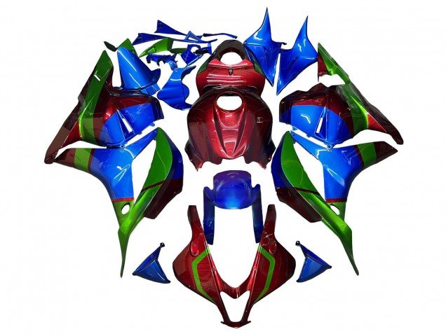 2009-2012 Blue Red Green Honda CBR600RR Motorcycle Fairings