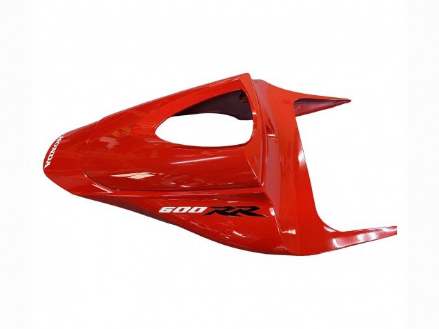 2009-2012 Red Glossy Black Matte Black Stripe Honda CBR600RR Motorcycle Fairings