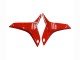 2009-2012 Red Glossy Black Matte Black Stripe Honda CBR600RR Motorcycle Fairings