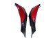 2009-2012 Red Glossy Black Honda CBR600RR Motorcycle Fairings