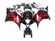 2009-2012 Red Glossy Black Honda CBR600RR Motorcycle Fairings