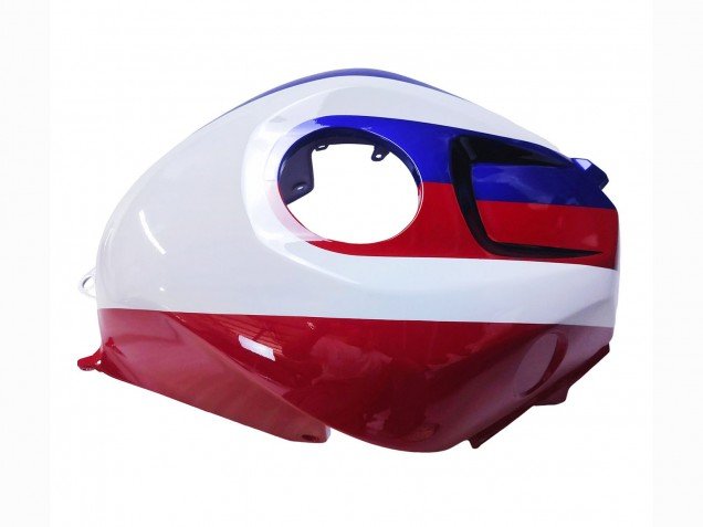 2013-2023 White Red Blue Honda CBR600RR Motorcycle Fairing