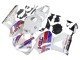 2013-2023 White Red Blue HRC Honda CBR600RR Motorcycle Fairing