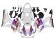 2013-2023 White Red Blue HRC Honda CBR600RR Motorcycle Fairing