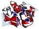 2013-2023 White Red Blue HRC Honda CBR600RR Motorcycle Fairings