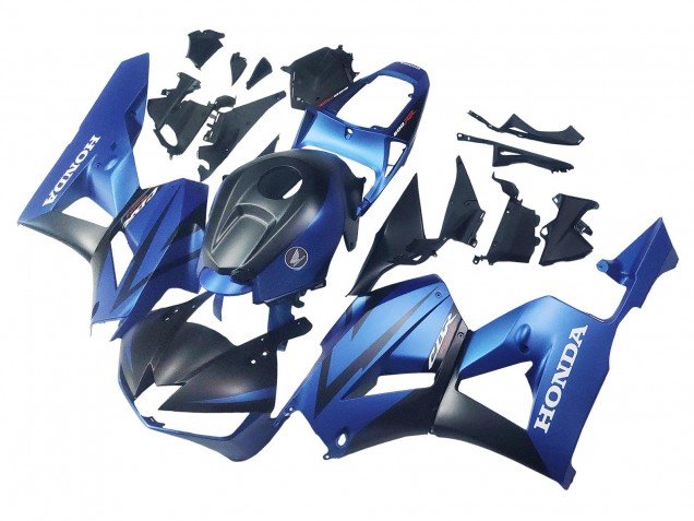 2013-2023 Blue Matte Black Racing Honda CBR600RR Motorcycle Fairings