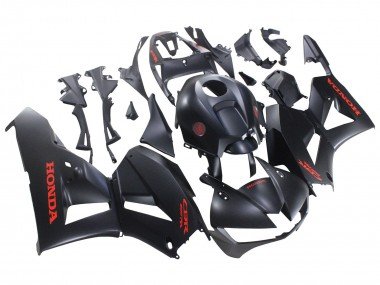 2013-2023 Matte Black Red Decals Honda CBR600RR Motorcycle Fairings