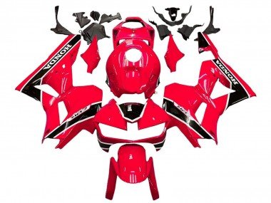 2013-2023 Red White Black Honda CBR600RR Motorcycle Fairings