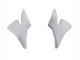 2004-2005 Black White Kawasaki ZX10R Motorcycle Fairing